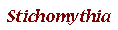 Stichomythia: Revista de Teatro Contemporáneo
